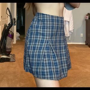 Plaid skirt